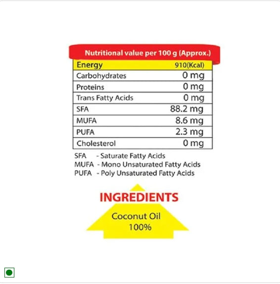 Mr. Gold Coconut Oil, 1 L
