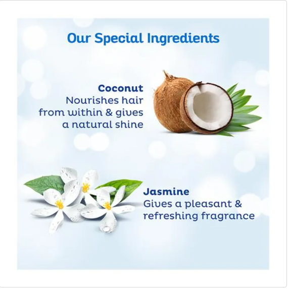 Parachute Advansed Jasmine Gold Coconut Hair Oil With 8x Vitamin E - Non-Sticky, For Super Shiny Hair, 500 ml