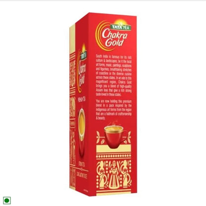 Tata Tea Chakra Gold Premium Tea - Strong Flavour With Long Lasting Taste, 500 g