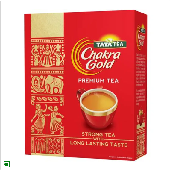 Tata Tea Chakra Gold Premium Tea - Strong Flavour With Long Lasting Taste, 500 g