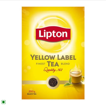 Lipton Yellow Label Tea - Finest Blend, Rich, Aromatic, 250 g