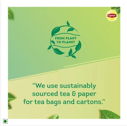 Lipton Clear & Light Green Tea, 1.3 g (25 Bags x 1.3 g Each)