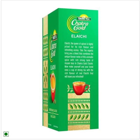 Tata Tea Chakra Gold Elaichi Flavoured Tea, 250 g