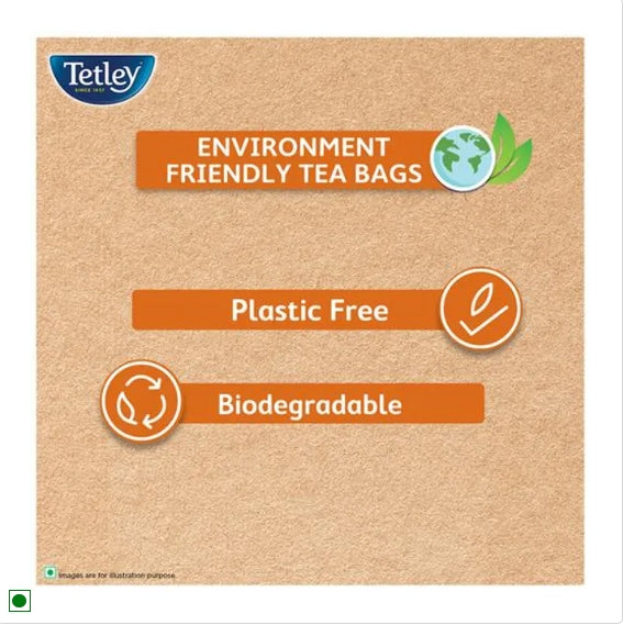 Tetley Masala Tea - Spiced & Flavourful Assam Blend, Staple Free & Environment Friendly Bags, 100 g (50 Bags x 2 g each)