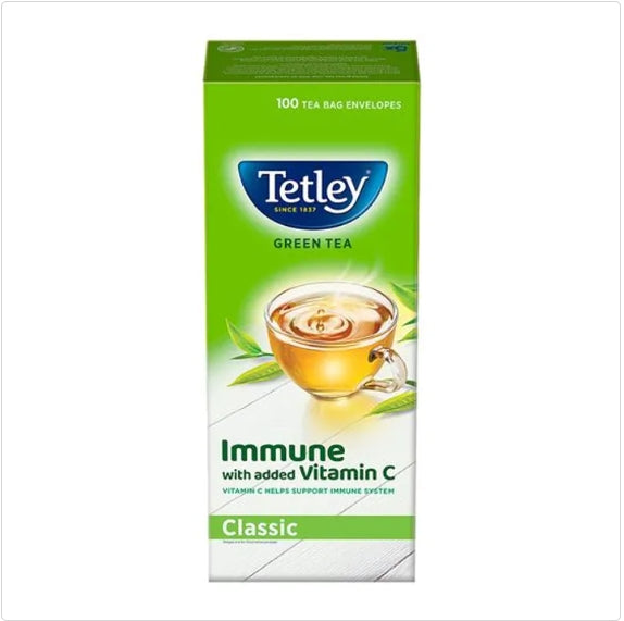 Tetley Green Tea - Regular, 2x100 Teabags Multipack