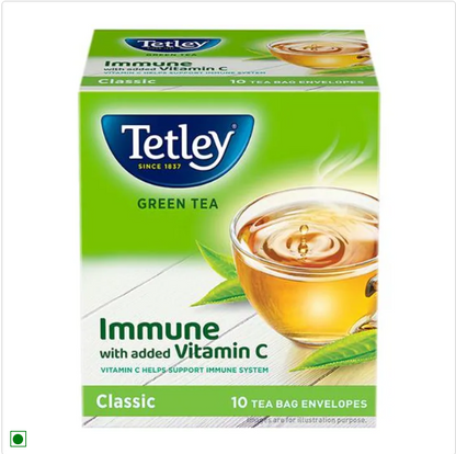 Tetley Green Tea - Regular, 2x100 Teabags Multipack