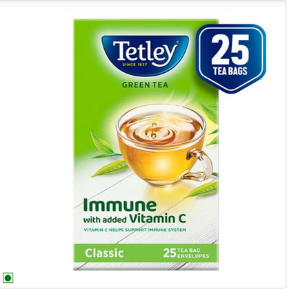 Tetley Green Tea - Regular, 2x100 Teabags Multipack