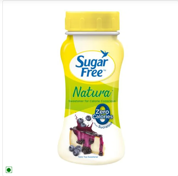 Sugar Free Natura Sweetener, 2x100 g Multipack