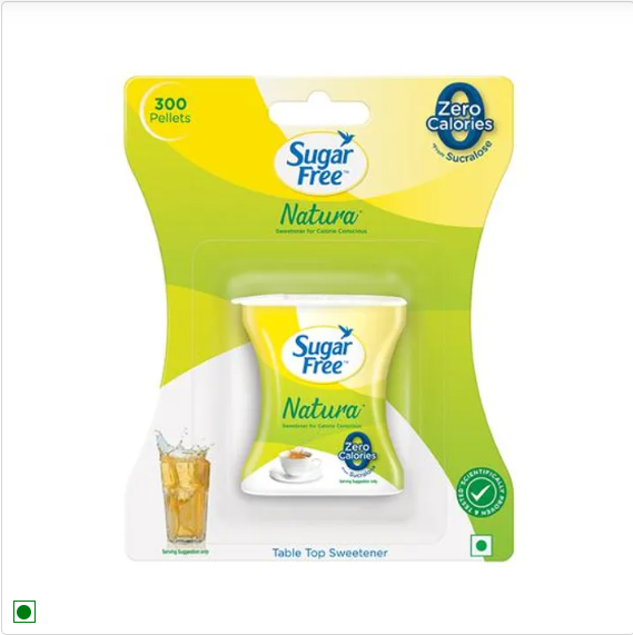 Sugar Free Natura Sweetener, 2x100 g Multipack