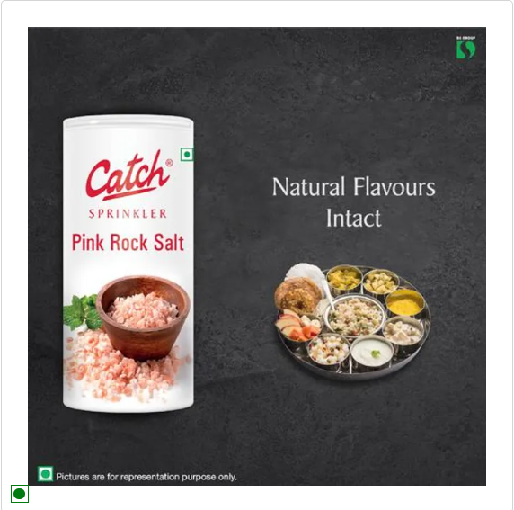 Catch Sprinklers - Pink Rock Salt, 100 g