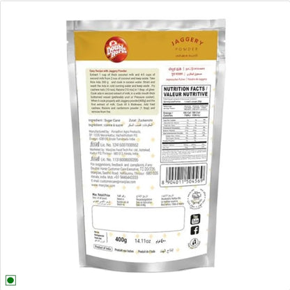 Double Horse Jaggery Powder, 400 g