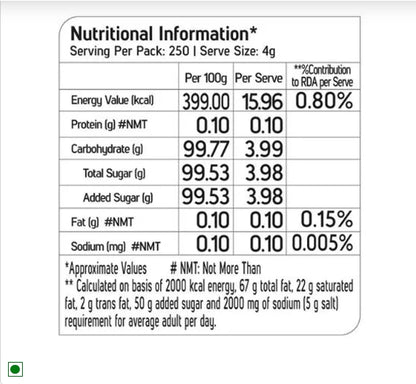 Fortune Fine Grain Sugar - Sulphurless Process, Pure & Hygienic, 5 kg