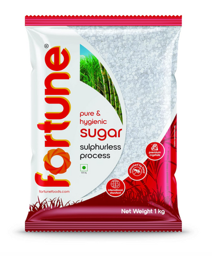 Fortune Fine Grain Sugar - Sulphurless Process, Pure & Hygienic, 5 kg