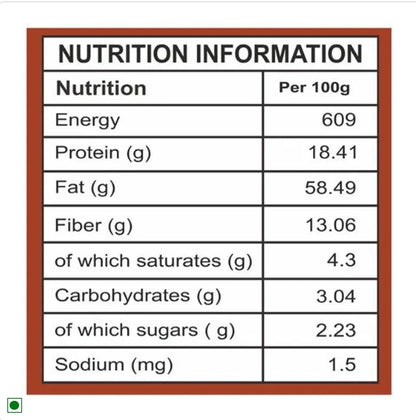 24 Mantra Organic Almonds, 100 g Pouch