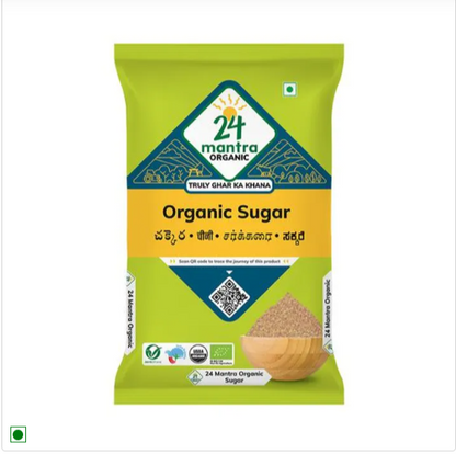 24 Mantra Organic Sugar, 3x1 kg Multipack