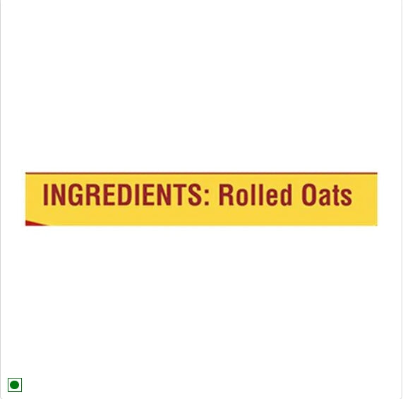 Saffola Oats - 100% Natural With High Protein & Fibre, Healthy Cereals, Creamy, 1 kg Pouch