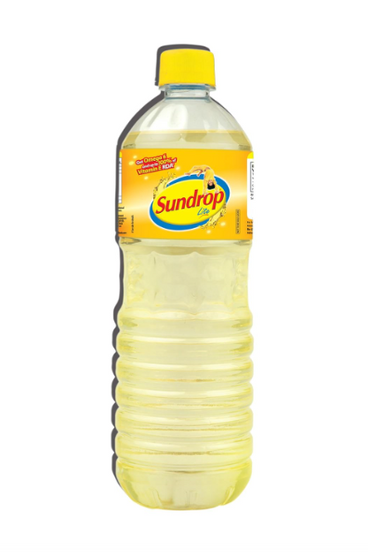 Sundrop Lite - Cooking Oil, 1 L Pet Bottle