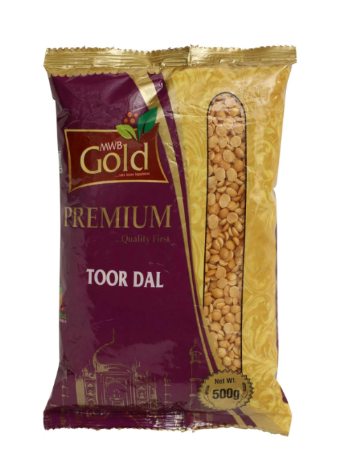 MWB Gold Premium Pulses - Tur Dal, 500g