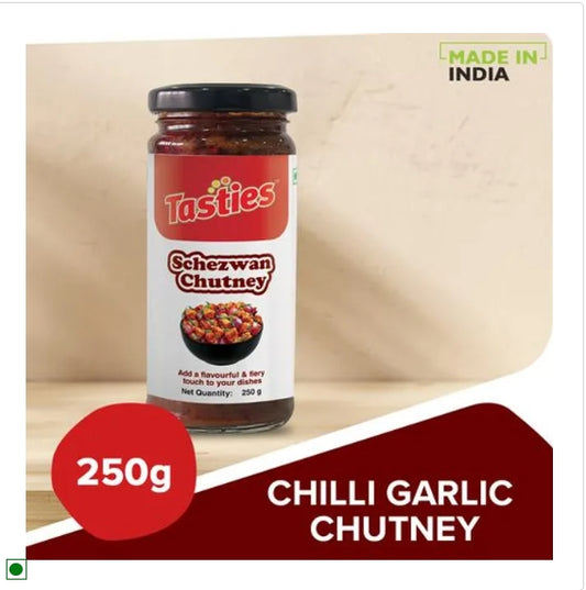 Tasties Schezwan Chutney, 250 g Bottle