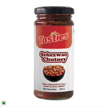 Tasties Schezwan Chutney, 250 g Bottle