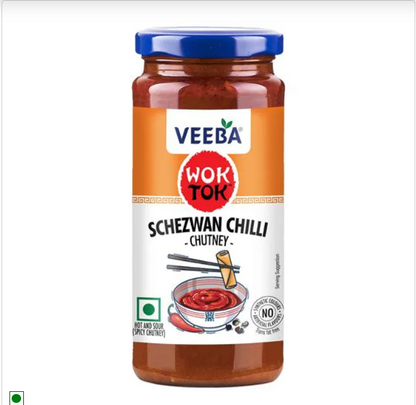 VEEBA Schezwan Chilli Chutney, 250 g