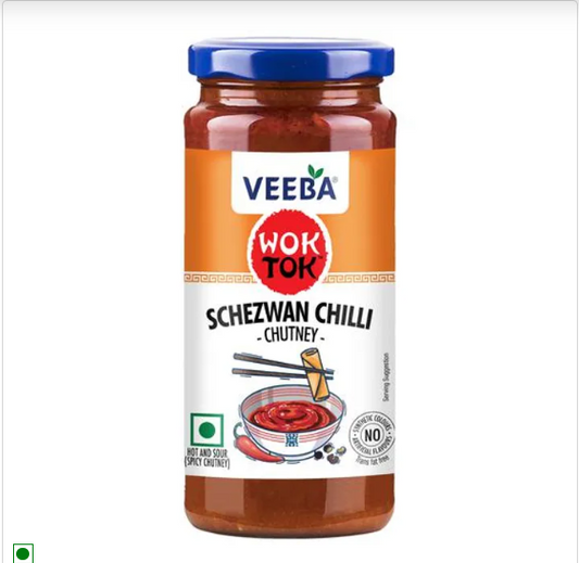 VEEBA Schezwan Chilli Chutney, 250 g