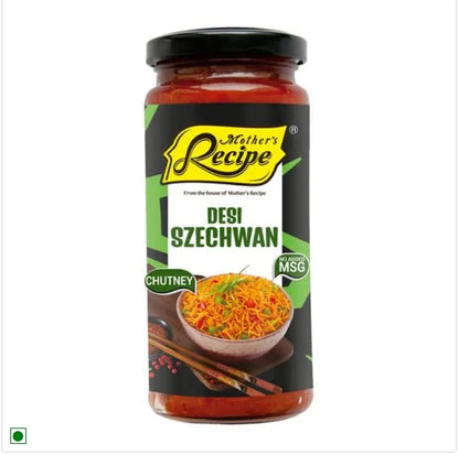 Mother's Recipe Desi Szechwan Chutney, 2 x 250 g Multipack