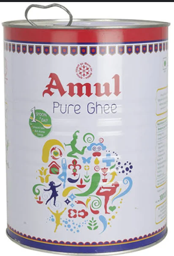 AMUL PURE GHEE 5 L TIN