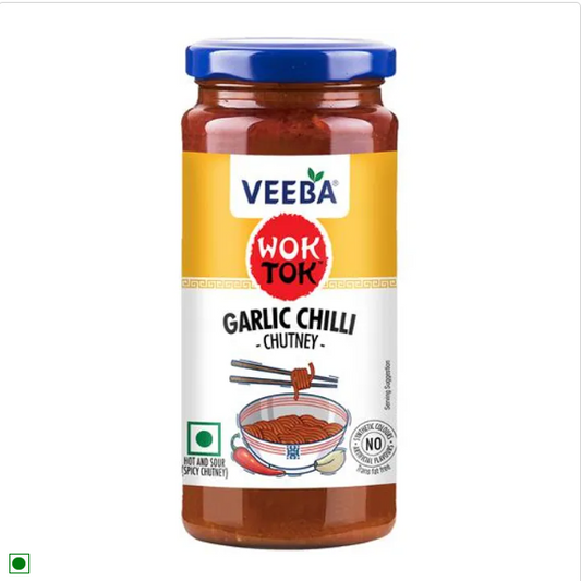 VEEBA Garlic Chilli Chutney, 250 g