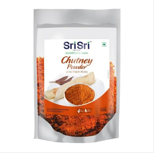 Sri Sri Tattva Chutney Powder - Rich In Taste & Flavour, 100 g