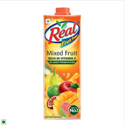 Real Fruit Power Juice - Mixed Fruit, Honey Bunny, 180 ml