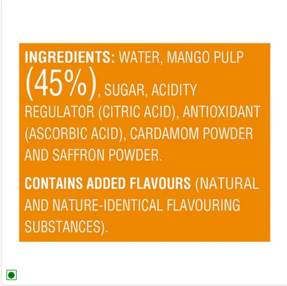 Paper Boat Aamras Mango Fruit Juice, 1 L (3x1L)