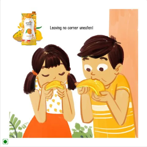 Paper Boat Aamras Mango Fruit Juice, 1 L (3x1L)