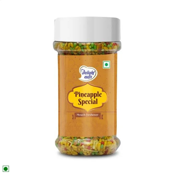 Delight Nuts Pineapple Special Mouth Freshener - Helps Boost Immunity & Digestion, 140g