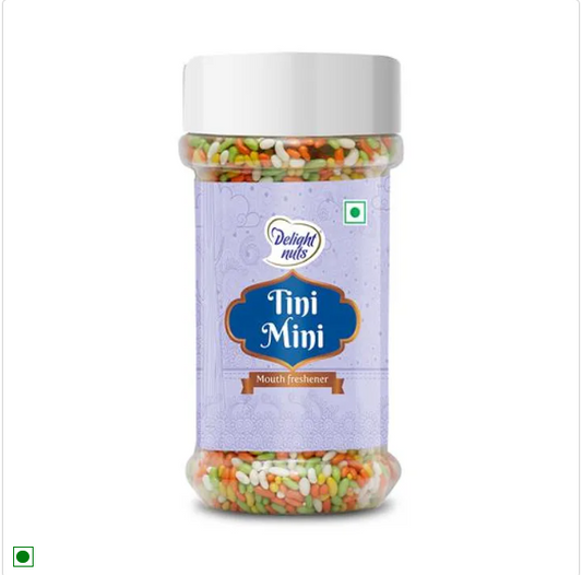 Delight Nuts Tini Mini Mouth Freshener - Helps Boost Immunity & Digestion, 160 g