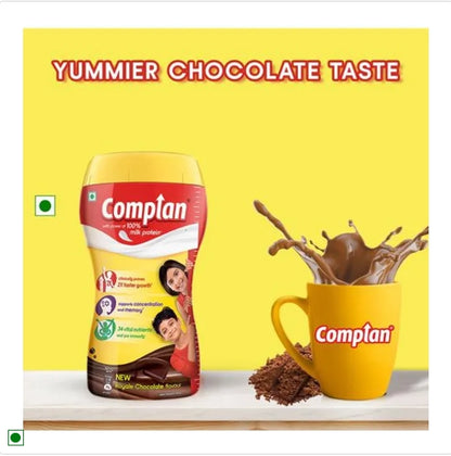 Complan Royale Chocolate Nutritious Health Drink - Vitamin C & A Supports Kids | 1 kg Jar