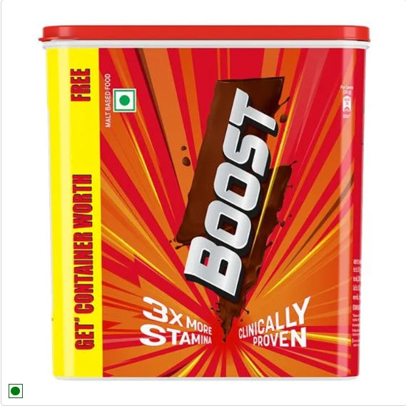 Boost Energy & Nutrition Drink - 3X More Stamina, 500 g (Pack of 2)