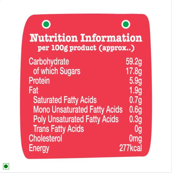 Britannia Fruit Bread, 200 g Pouch