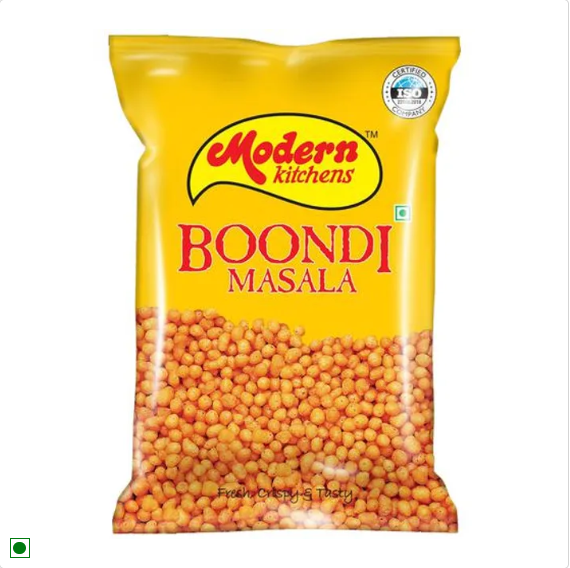 Modern Kitchens Boondi Masala - Fresh, Crispy, Light, Cholesterol Free, 200 g