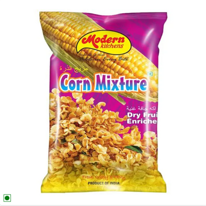 Modern Kitchens Corn Mixture - Enriched With Dry Fruits, Fresh, Crispy, No Preservatives, 170 g