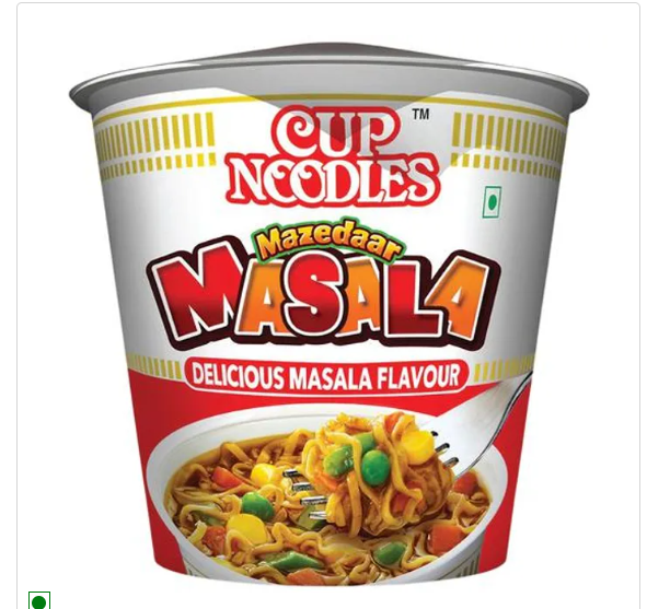 Nissin Food Cup Noodles Mazedaar Masala, 3x70 g Multipack