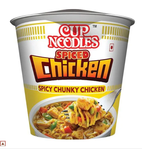 Nissin Spiced Chicken Instant Cup Noodles, 3x70 g Multipack