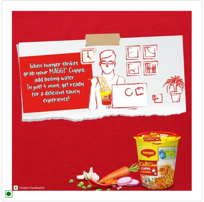 MAGGI Cuppa Noodles - Chilli Chow, 70 g