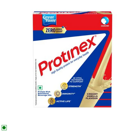 Protinex Nutritional Drink Mix - For Adults, Creamy Vanilla Flavour, 400 g Jar