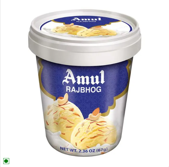 Amul Ice Cream - Rajbhog, 1 L Tub