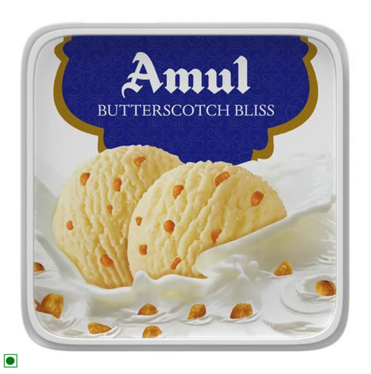 Amul Ice Cream - Butterscotch Bliss, 1 L Tub