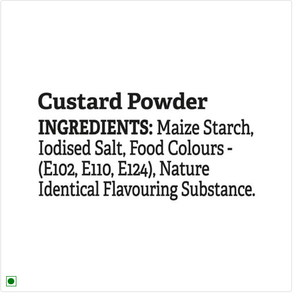 Brown & Polson Custard Powder - Vanilla Flavour, 500 g