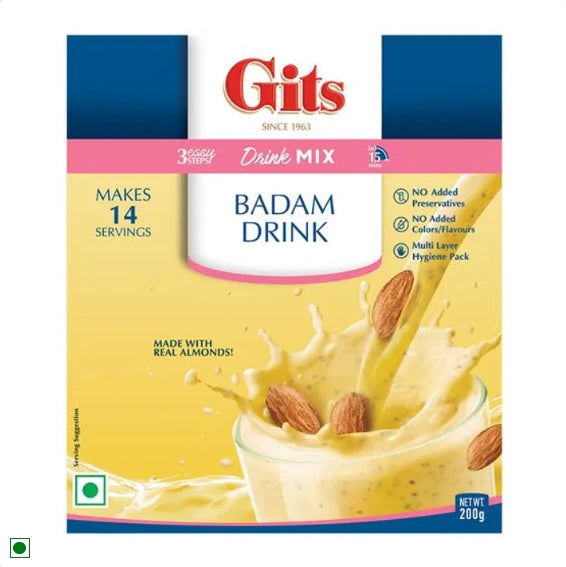 Gits Ready Badam Drink Mix, 200 g