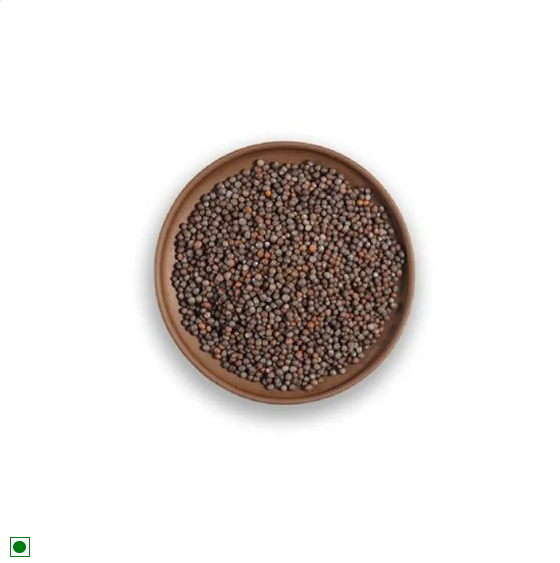 Organic Tattva Organic Seeds - Black Mustard/Sasive, 100 g Pouch