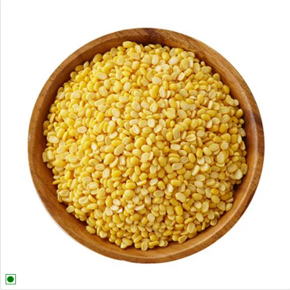 Organic Tattva Organic Moong Dal/Dhuli, 1 kg Pouch